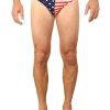 American Flag Men Lycra Swimwear