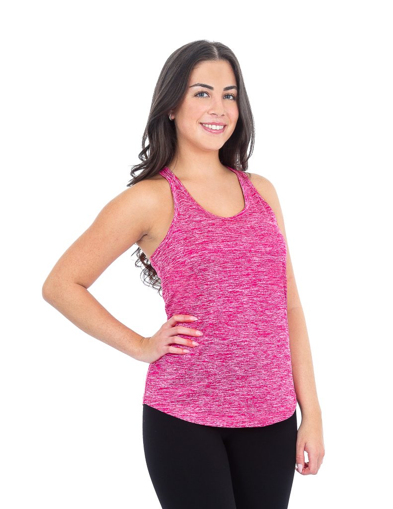 Suzzi Women's Dri Fit Tank Top #WTT01 Pink