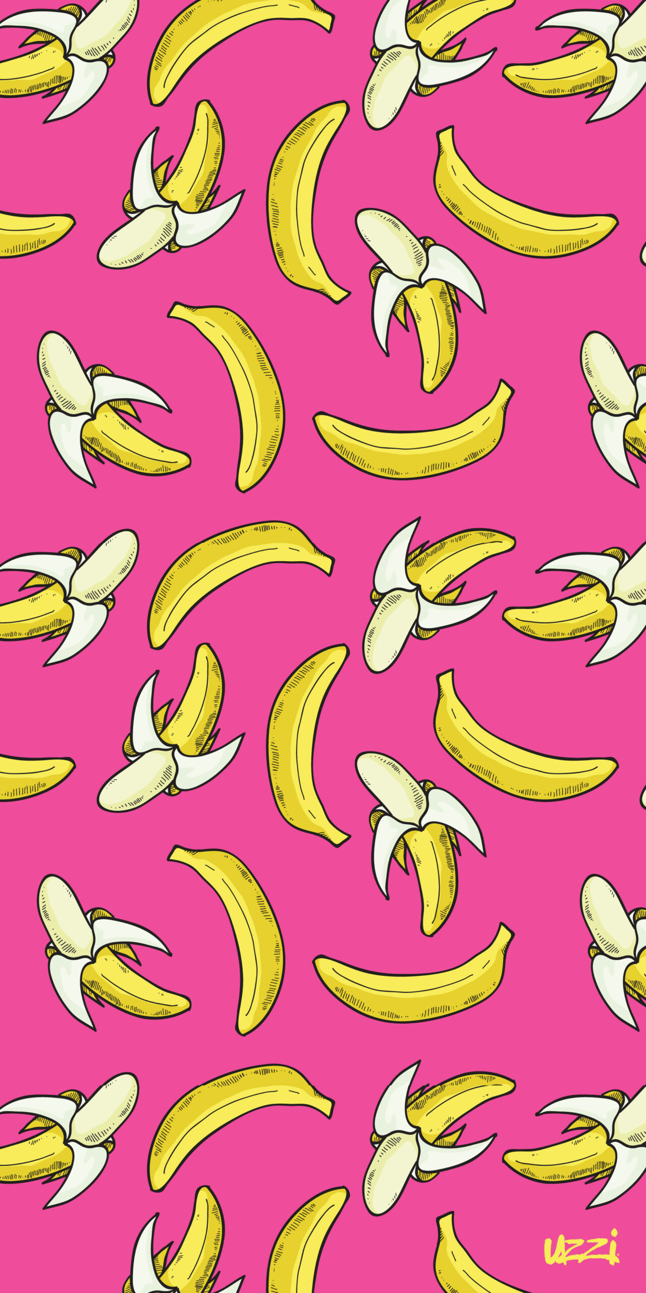 Uzzi Towel #TL01 Bananas Blue - Image 2