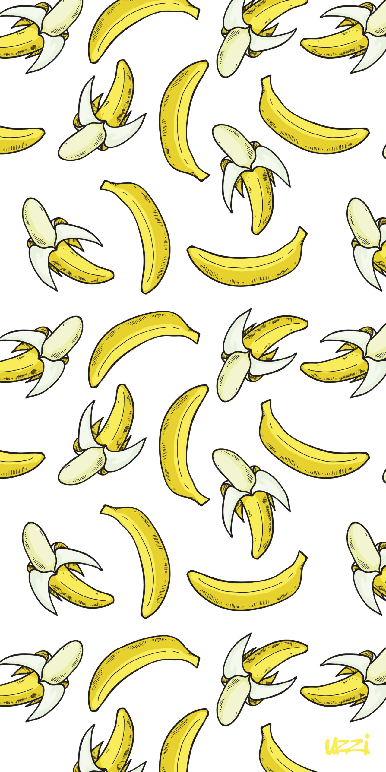 Uzzi Towel #TL01 Bananas Blue - Image 3