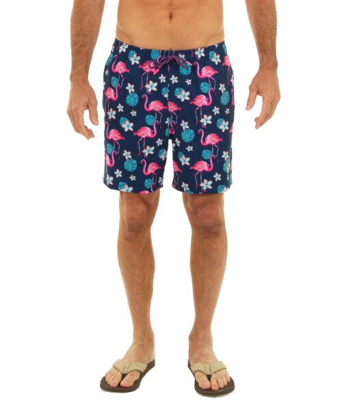 Uzzi 4 Way Stretch Shorts #2031 Flamingo