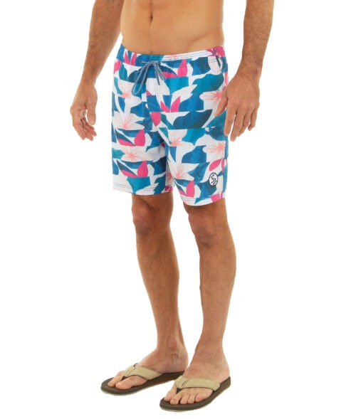 Uzzi 4 Way Stretch Shorts #2031 Multi Flower