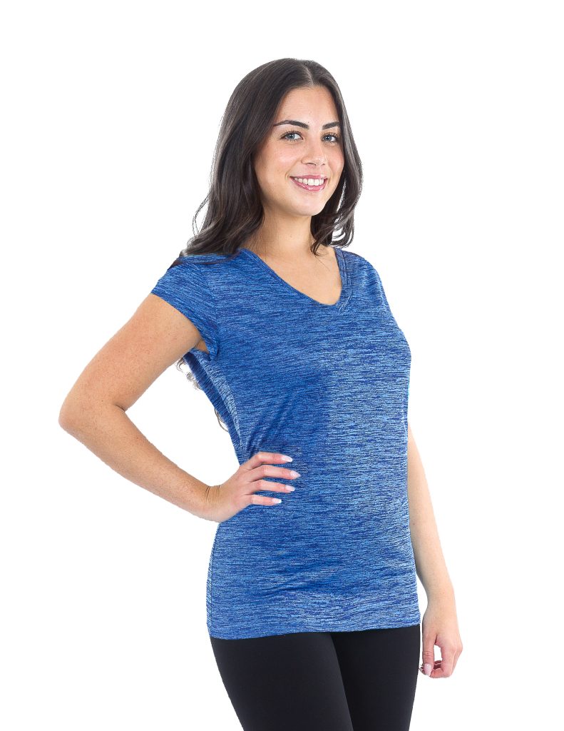 Suzzi Women's Dri Fit Short Sleeve #WTS01 Navy