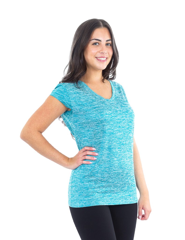 Suzzi Women's Dri Fit Short Sleeve #WTS01 Teal