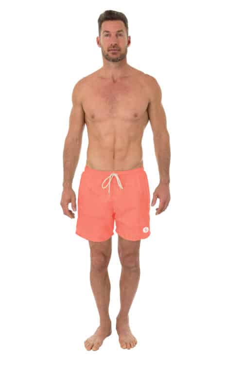 Uzzi Stretch Swim Shorts #2009A PINK