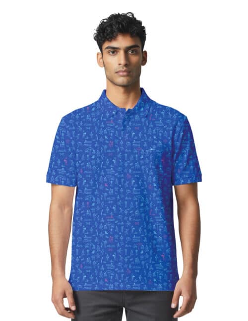 Uzzi Stretch Swim Polo Shirt #PS01