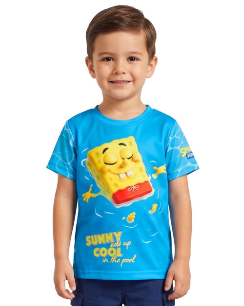 Nickelodeon SpongeBob Boys Dri fit T-Shirt #BOBDFT02