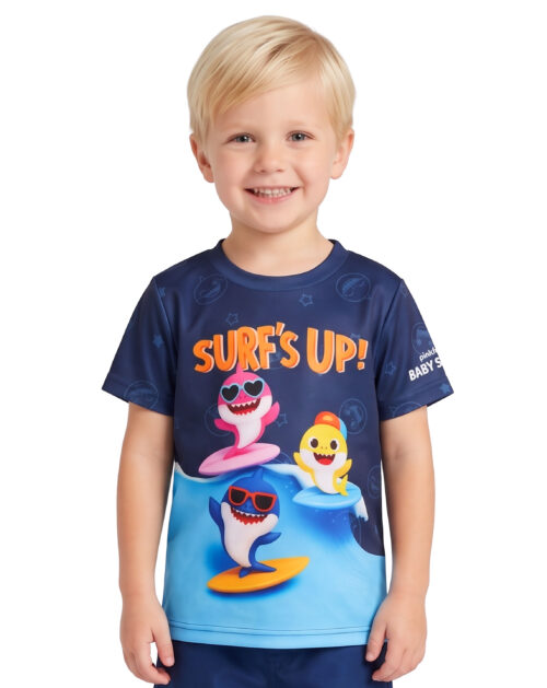 Nickelodeon Baby Shark Boys Dri fit T-Shirt #BSHDFT04